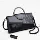 
Cool kangaroo leather clutch bag for women 2024 new large capacity banquet handbag crocodile pattern women fashion temperament crossbody bag for women temperament black