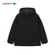 LACOSTE French crocodile women's fashion casual solid color versatile goose down jacket | BF0707 031/black M 38 /165
