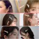 Ancient hairpin hairpin headdress for women with side clips, bangs, forehead clips, hairpin, Children's Day gift for girls