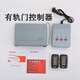 JIENC telescopic door controller rail electric door control box remote control factory entrance electric door main control panel controller + 2 remote control