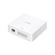 Huawei sub-machine router H6Q6 Lingxiao Electric Cat Gigabit Wireless Wired Wireless WiFi6+ Wall King Large Villa H6 sub-router [Standard Edition] Wired Version