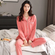 
Urban beauty pajamas for women in autumn and winter 2024 Internet celebrity ladies new fashion styles for wear pure cotton and fashionable style 9910 (801 X9902 M (80-100Jin [Jin equals 0.5 kg]) Universal size