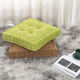 Yingzhu'er seat cushion thickened chair chair cushion soft butt cushion buttocks four seasons office sedentary soft cushion student classroom thick seat cushion green grass 40*40cm square thick about 8 miles