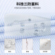Shanshan (FIRS) [Tres a prueba] Camisetas de negocios de manga corta y no escaladas para la ropa para hombres Tops Blue Strips 41 Strips 41