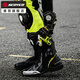 SCOYCO Cycling Boots Cycling Shoes Motorcycle Racing Shoes Wear-Resistant Anti-Slip Protection Anti-Fall Motorcycle Cycling Boots Motorcycle Shoes Men MR003 (Xuanwu Black) R3 CE Strong Protection 39