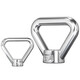 Tianzhuo Hardware National Standard 304/316 stainless steel ring nut triangular ring nut trapezoidal nut M10M12M14M16M20 M18-304