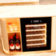 Seclusion and fame handleless touch door embedded red wine cabinet constant temperature wine cabinet tea beverage cabinet frost-free air-cooled heat-free frequency conversion wine cabinet fully embedded wine cabinet 696 height single temperature black/variable frequency 36 bottles