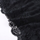 Jinsanta silk tube top spring and summer mulberry silk sexy lace anti-exposure strap tube top black 7100-7 M