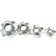 Jiawei Tuerca incrustada de cuatro garras 200 piezas/paquete de madera galvanizada con incrustaciones de garra tipo M4 JG1049A