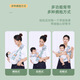 Aiyuanmei newborn baby strap baby horizontally hugging the baby is easy and lightweight alone to hold the baby. Liberate your hands. Sakura Powder-Cloth style
