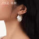 ZEGL real willow tassel unique and beautiful earrings for women new hot style ear buckles high-end light luxury temperament earrings earrings