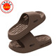 Meizi Tao sty-slide men's slippers for summer wear new indoor home non-slip sports sandals for men wholesale M08-Black 41 42-43 (suitable for daily life-
