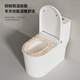 
Yifu (yifu) ordinary toilet 8.0 large pipe large diameter silent siphon large impulse household ordinary toilet 9276 urea formaldehyde cover 305/300/350/400mm
