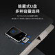 Piber's password lock diary multi-function fingerprint charging function laptop business loose page a5 high-end notepad gift box set meeting gift private custom logo black three-fold fingerprint lock fingerprint lock 16GU disk + 10K power supply + desk lamp recording + fast charging 15W