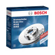 Bosch (Bosch) Bremsbrems -Front -Disc -Monolithische Porsche Cayenne/Audi Q7/Volkswagen Touareg (rechtes Vorderrad) T16818