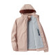 Chaqueta de felpa yalu para mujeres, versión coreana, pequeña a prueba de viento y tibio cálido Ins casual de montaña de una sola capa 9930S Zip Powder-Women [Color sólido] M