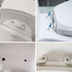 Koenvi adaptation Koener toilet cover installation screw cover plate fixing accessories expanding screw nut decorative cover damper black M1283 model 2 pieces