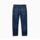 Levi's Midnight Blue Brand Japanese Men's 502 American Nostalgic Retro Street Blue Jeans Dark Denim 28 (32)