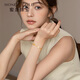 Honiggold Honig Gold Schmuck Gold Armband Fuß Gold Alte Emaille Inheritance Ninghui Kette HGA1449 Arbeitsgebühr von 860 Yuan/Stück 12,27G 152 cm