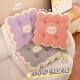 
Four Seasons Universal Cushion Futon Student Chair Push Butt Cushion Cookie Shaped Long-Sitting Pressure Reducing Butt Cushion Double-Side-Short Plush Gray 3893 Universal Model 40*40cm Strap