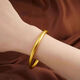Shixiang Old Phoenix Gold Store Gold 9 Ancient Method Gold Bracelet Ancient Rhythm Inheritance Bracelet Solid and versatile Golden Marriage 56 Inner Diameter Suitable for 80-90 Jin [Jin equals 0.5 kg] Wear 30g counter for 15688 loss
