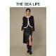 THE SEA LIFE欧海一生 外套女24秋新品经典复古层次感百搭小香风外套V12596 冰淇淋色 M