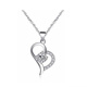 Outstanding old Phoenix quality platinum pendant without chain P950 platinum women's platinum necklace single pendant 18k clavicle chain single 1 Love Rubik's Cube single pendant