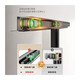 XMSJ Custom Duschbad mit einem Form extrem schmaler Rahmen trockener Nassgetränchen Partition Badezimmer Badezimmer Badezimmer Badebildschirm Werkzeug 12129 Höhe 2 m 100 Quadratmeter ohne Dampf