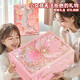 Cute family toys for girls over 6 years old 2024 new style 3 children 4 birthday gifts 5 girls 7 girls 8 blind boxes bracelet magic book hole joy