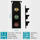 Customized sliding contact line power indicator light for traveling crane crane three-phase three-color signal light LED380VHXC HCX-TB-200/3HXC-200/3