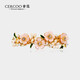 Cercoo Canghai Lilac Hairpin Hair Clip Hair Accessories Back of the Head Horizontal Clip Hair Accessories Versatile and High-end Gift for Girlfriend