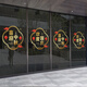 
Voya Mid-Autumn Festival and National Day atmosphere layout National Day decoration store double-festival glass sticker door sticker store window electrostatic sticker VGQ1049L super large