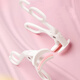 Haifeno eyelash curler super wide-angle eyelash curler novice soaring eyelash curler pink frameless eyelash curler white + partial clip 1 piece