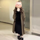 Diejiaonuo Robe d'automne et d'hiver pour la tenue de style doux automne pour femmes