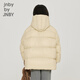 jnby by JNBY江南布衣童装秋冬羽绒服加厚保暖柔软连帽男女童儿童1NAC12610 748浅豆黄 110 cm