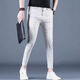Kurentou Hosen Herren Sommer Neunpunkt Hosen Herren-Freizeithosen koreanischer Stil Trendy Slim Fit Small Feet 2025 Neue 9-Punkte-Männerhose CJ9905 Dunkelgrau 31