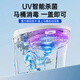 Xiaomi Guoba 2025 new toilet guard disinfection lamp UV automatic sterilizer toilet all-round deodorization and odor elimination sterilization artifact top version 4 UV lamps sterilization / sterilization rate 99.9% + fragrance tablets