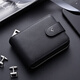 
SATCHI card bag wallet men's genuine leather driving driver's license leather case business card holder ID bag card bag multiple card bag black - gift box hardcover / writing greeting card / official genuine 4 card
