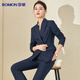 Luo Meng Suit Women's Professional Decoration Single Suit Business OL Women's Interview Work Commuting Suit Jacket