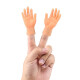 Shantou Lincun Little Hand Finger Glove Palm Douyin Mini Tricky Barbie Funny Cat Toy Cat Lust Internet Celebrity Spoof Weird Finger Puppet Cat OK Gesture 1 Pack Order 8.7 or more and get a small hand for free