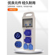 Portable waterproof and anti-fall construction site mobile three-level distribution box industrial socket socket with leakage protection 220V one machine and one gate small body 220V two-position waterproof five-hole (double leakage protection)