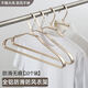 High-rise anti-fall clothes hanging windproof coat hanger aluminum alloy anti-slip outdoor anti-falling buckle clothes drying hanger clothes drying hanger 6630 rose gold (external buckle windproof coat hanger) 10 packs