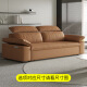 Wufeng sofa bed dual-use Guangdong Foshan sofa living room small apartment modern simple bed folding dual-use new Internet celebrity cat coffee color 205-9170cm sponge style