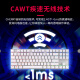 CHERRY Cherry Keyboard MX8.2 Wireless Keyboard Three-mode Mechanical Keyboard Bluetooth Keyboard Gaming Keyboard Office Keyboard 87 Keyboard RGB Color Light Aluminum Alloy Keyboard Pink Tea Roller