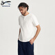 Denham New City Light Outdoor Französisch Sport weiß grau Retro Henry Hals Schere kurzärmelige T-Shirt Männer grau M.