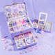 
Disney Princess Elsa Children's Jewelry Box Toys Little Girl 3-6-9th Birthday Gift Frozen Elsa Hair Accessories 8