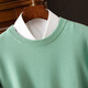 Pull pour hommes basique automne et hiver classique rond coule de base de base de bases de base.