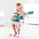 
Hape Flower Spring Guitar 3 years old + children's baby entry-level ukulele music toys to cultivate musical sense for men and women Flower Spring Guitar