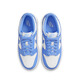Nike (NIKE) Dunk Low Blue and White, Anti-slip and Wear-resistant Retro Low Top Women's Casual Board Shoes CW1590-103 38.5