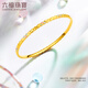 Liufu-Schmuck Massive Gold süß Farbe Dopa Geometrisch Aminfarben Handwerk Gold Armband Preistpreis L02TBGB0017 54 mm-15,99g (einschließlich Arbeitskosten 1343 Yuan)